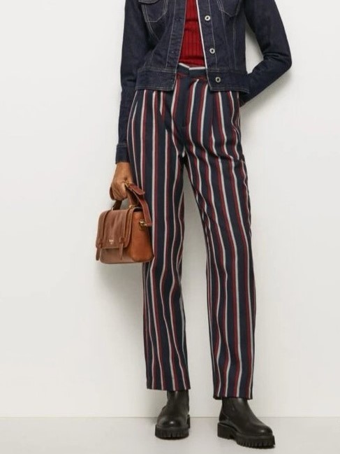 Παντελόνι ριγέ Pepe Jeans