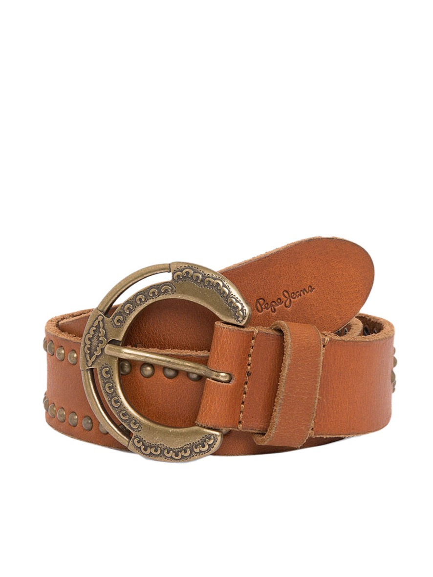 Ζώνη γυναικεία Flora Tan Pepe Jeans