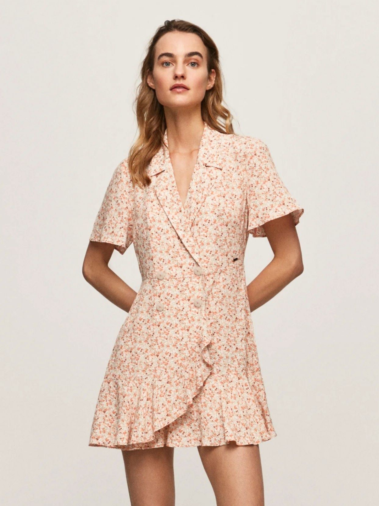 Φόρεμα Mini Aide Floral Pepe Jeans