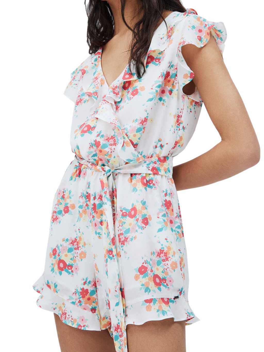 Αμάνικο Playsuit Felicia Floral Pepe Jeans