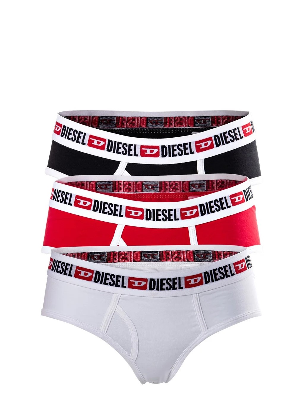Slips Damen 3pack set UFPN OXY Black-White-Red Diesel