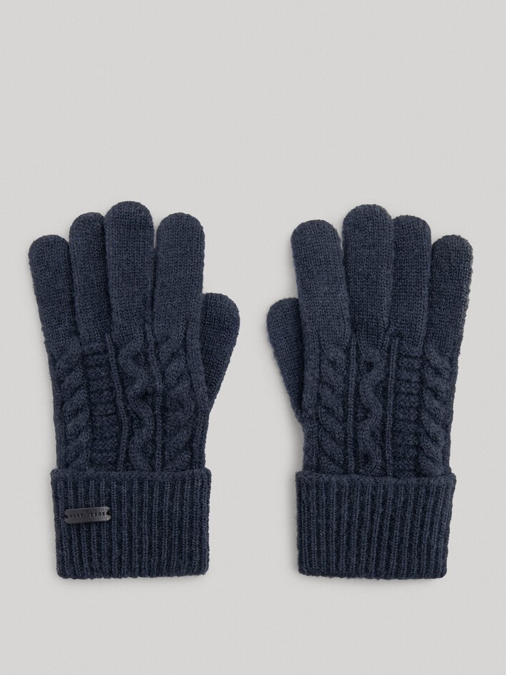 Γάντια Cable Knit Tallis Dulwich Pepe Jeans