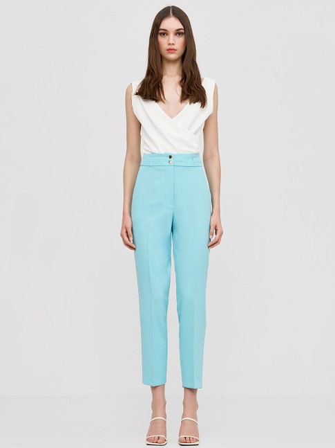 High waisted trouser Aqua Access