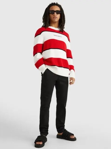 Παντελόνι TJM Scanton Slim Chino Black Tommy Jeans