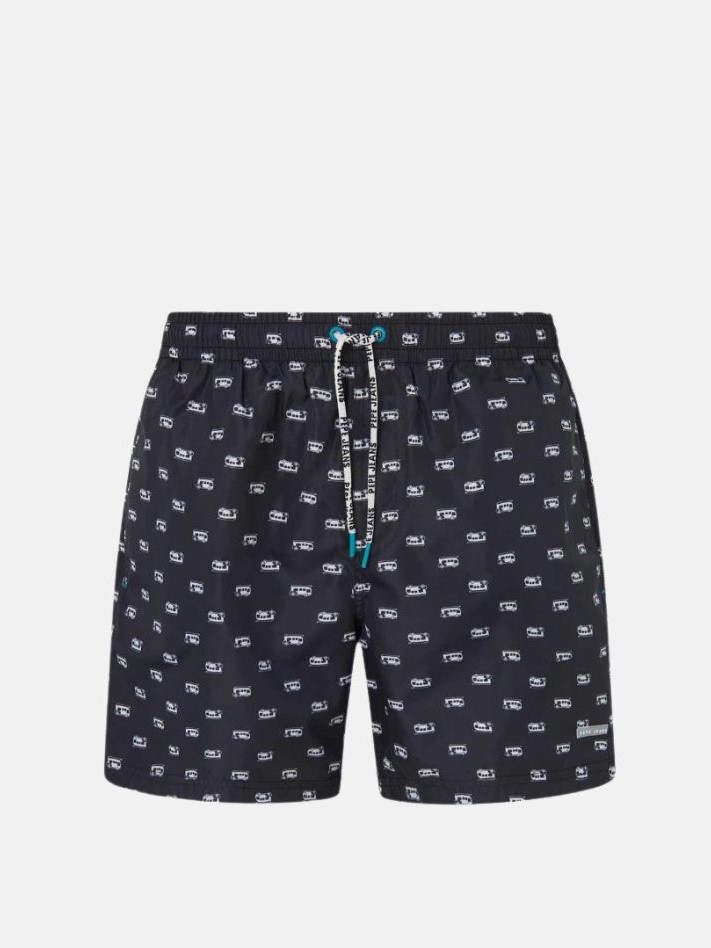 Μαγιό ανδρικό Campervan Black Pepe Jeans