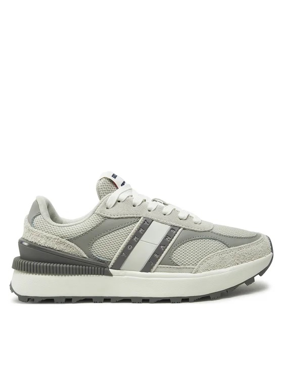 Women's shoes TJW Tech Runner Stratus Grey Tommy Jeans