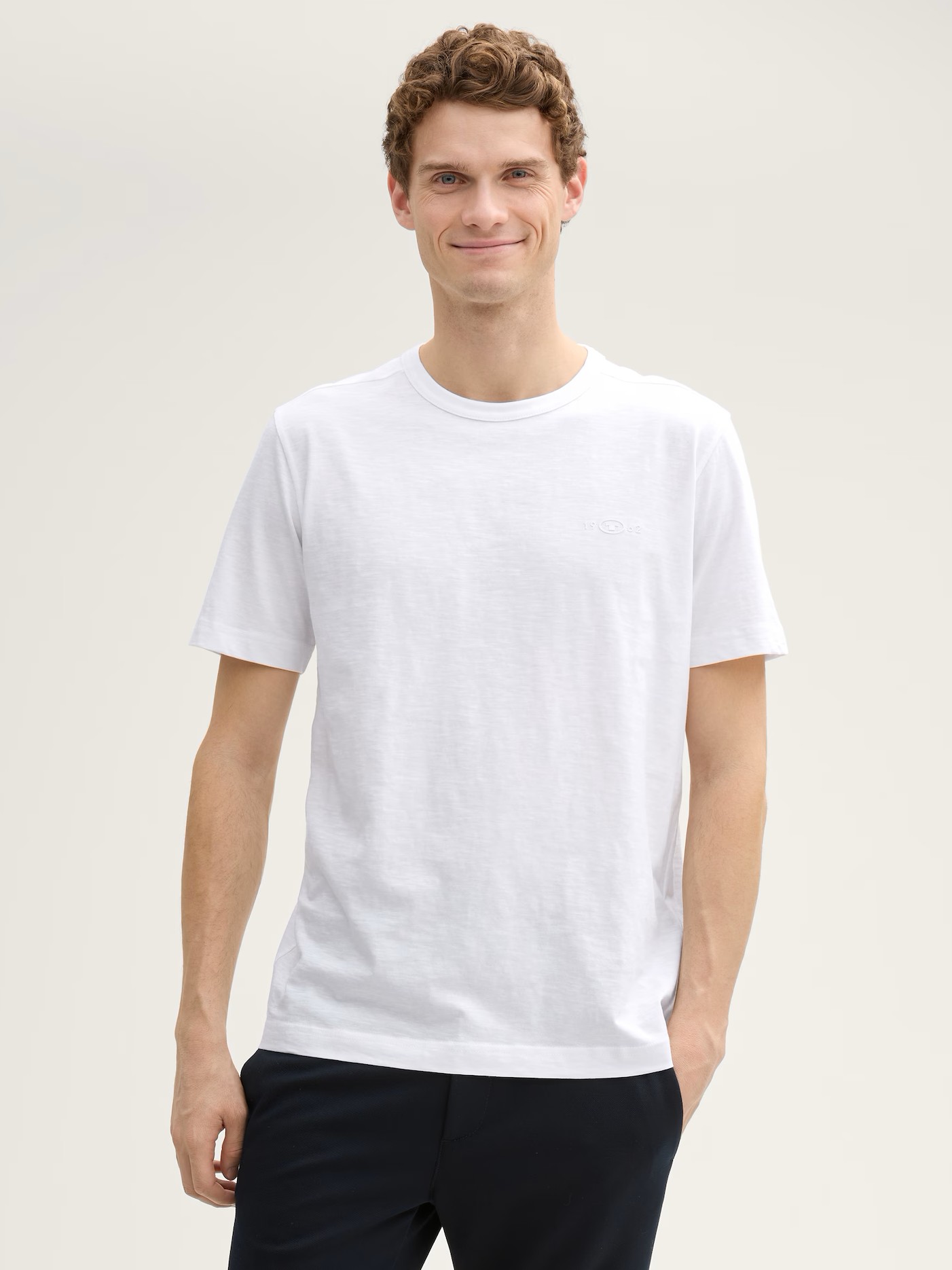 Μπλούζα με κοντό μανίκι white Tom Tailor