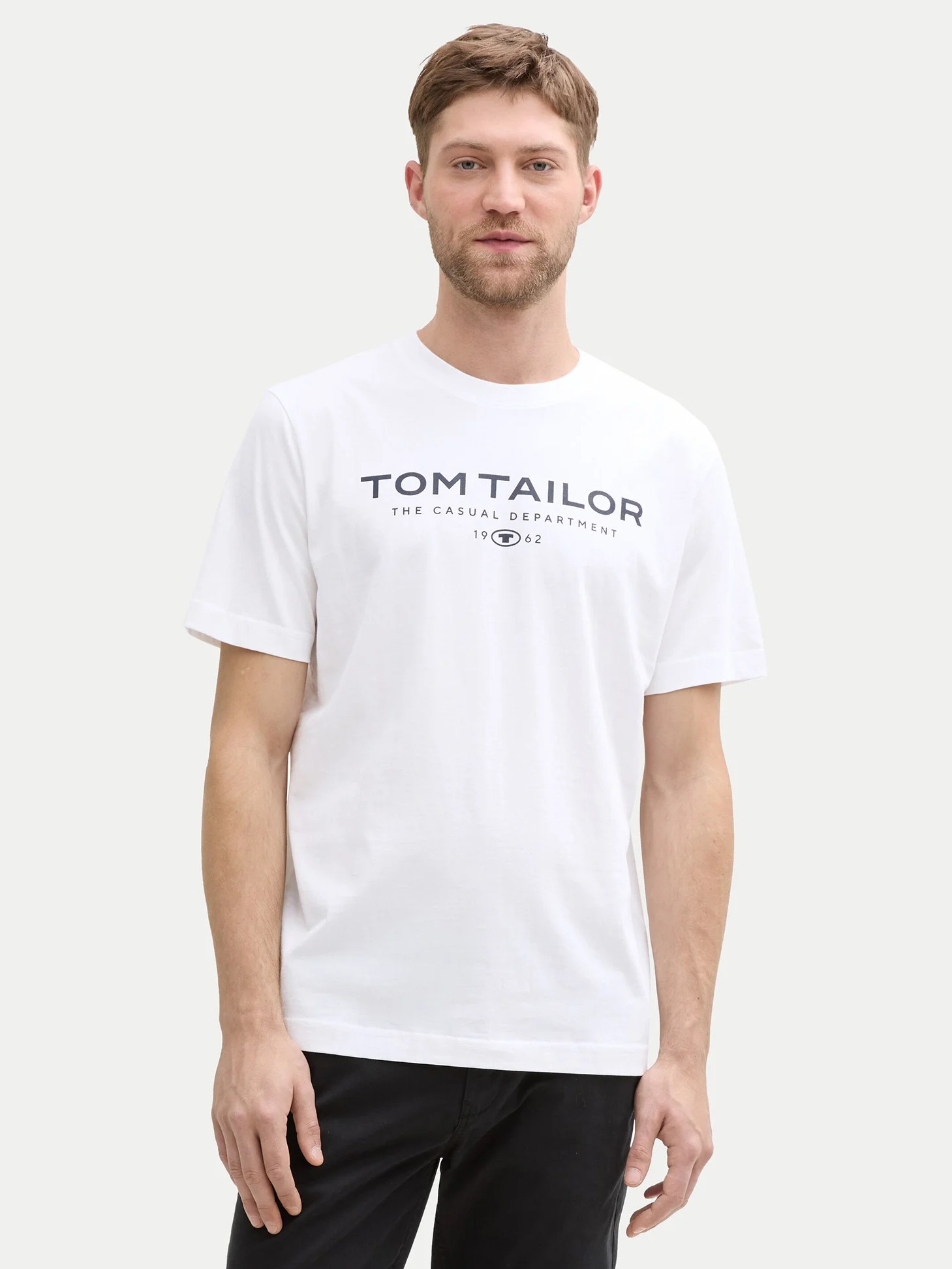 Μπλούζα με κοντό μανίκι white Tom Tailor