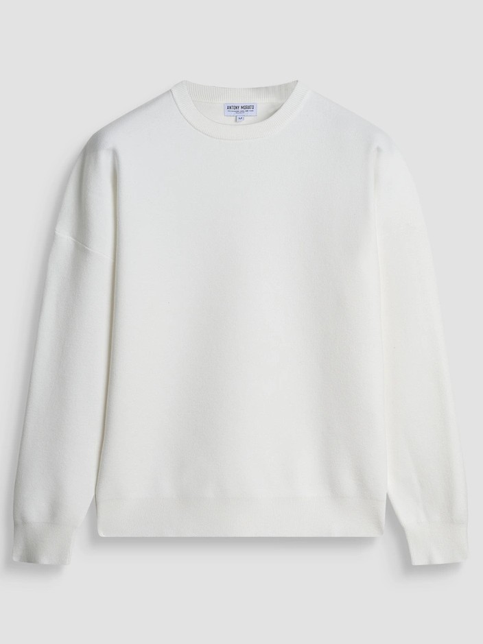 Sweater viscose blend White Antony Morato