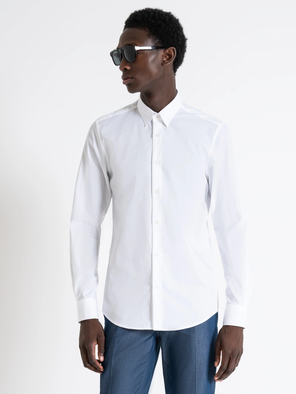 Shirt slim fit Napoli White Antony Morato