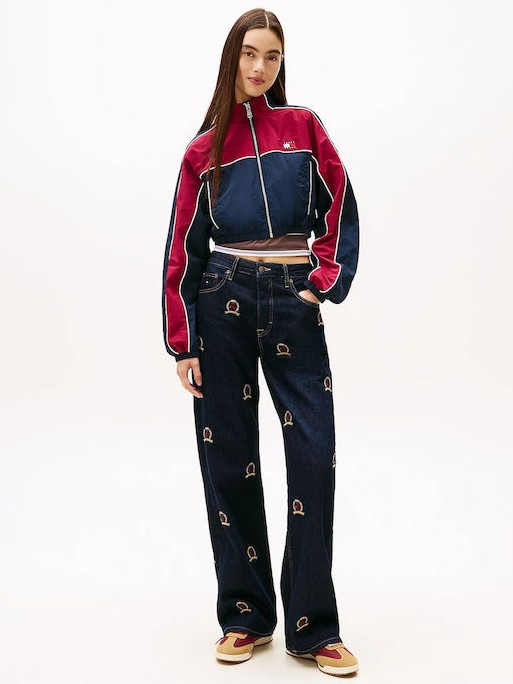 Παντελόνι τζίν RLXD Mia straight EI6059 Blue Tommy jeans