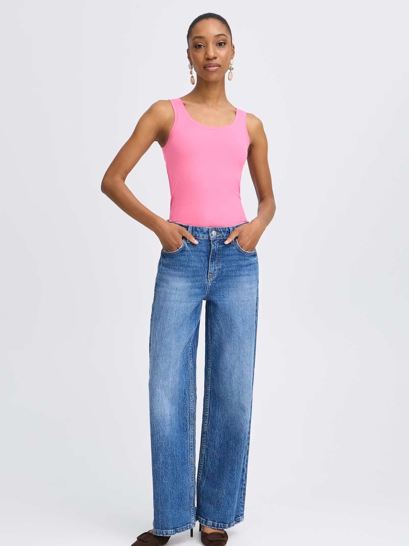 Top sleeveless Pamila Pink B.Young