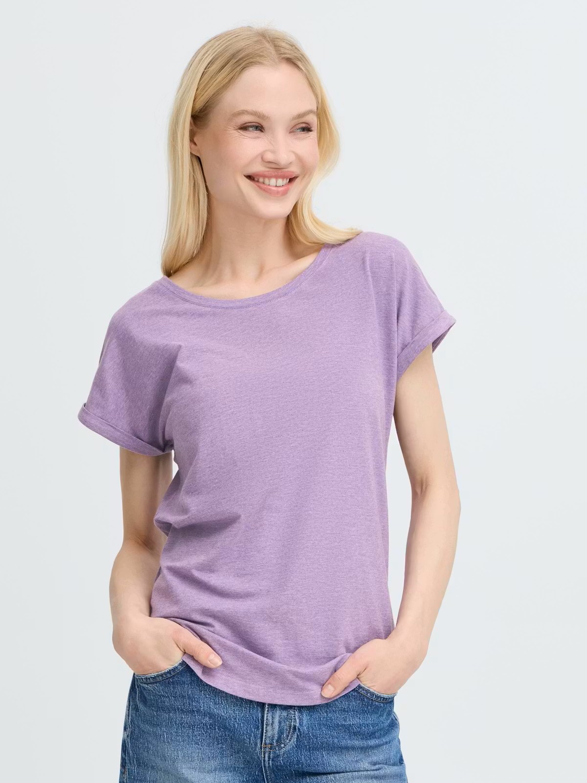 T-shirt Pamila Purple B.Young