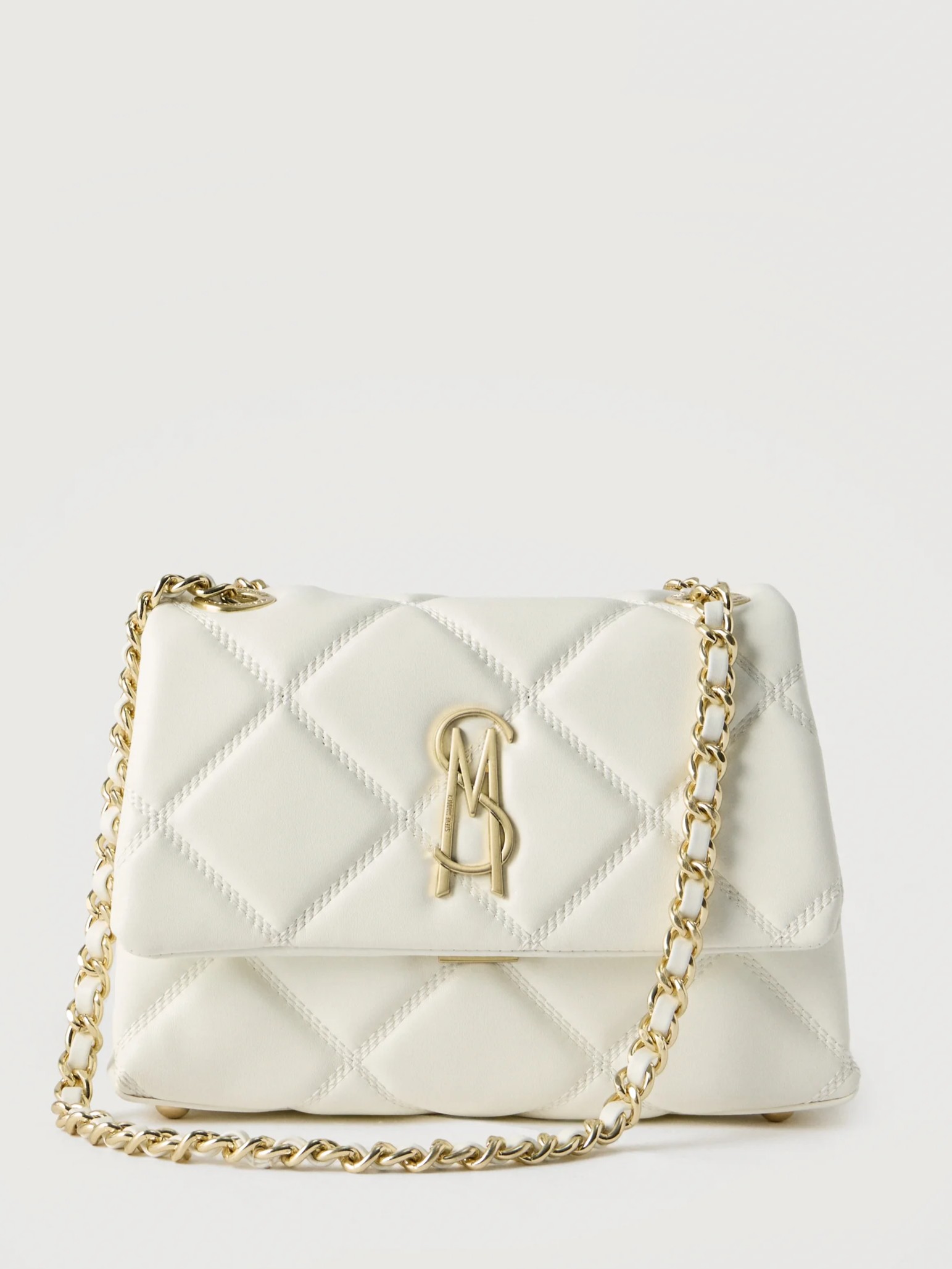 Cross body bag Bvolturi White Steve Madden