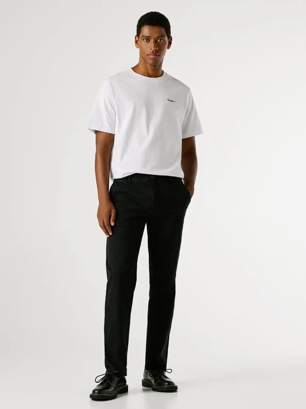 Παντελόνι chino twill Black Pepe jeans