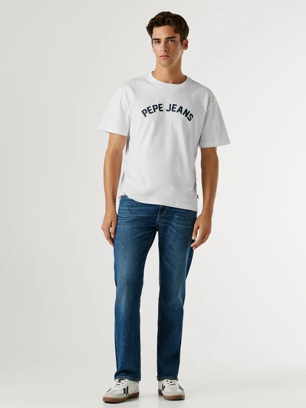 Μπλούζα με κοντό μανίκι Gio White Pepe jeans