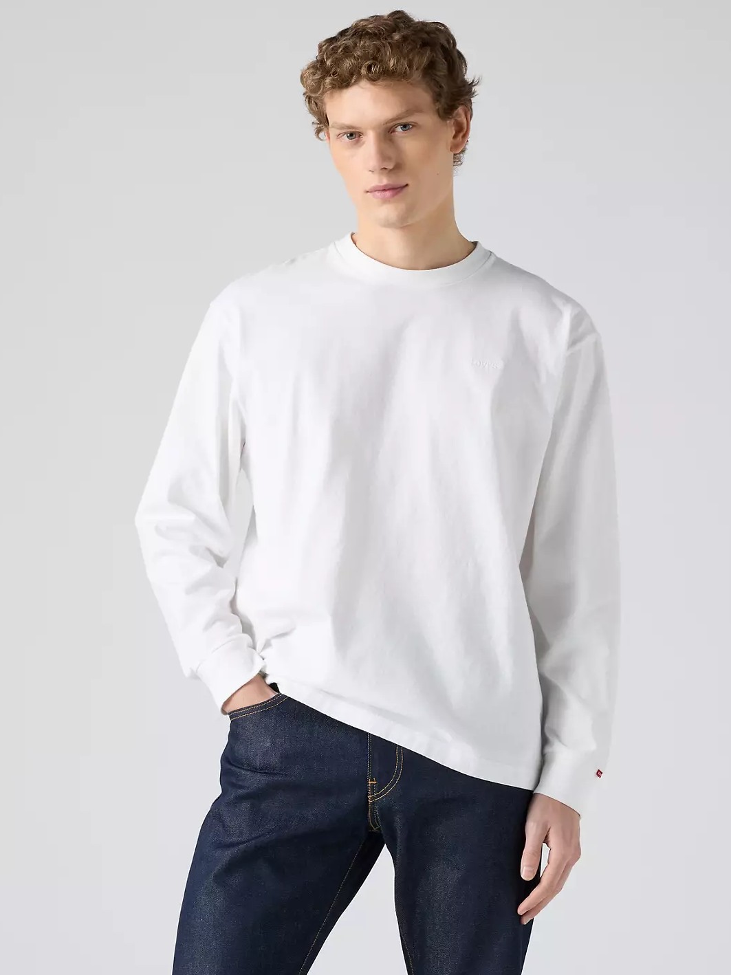 Blouse long sleeved authentic neutrals White Levi's