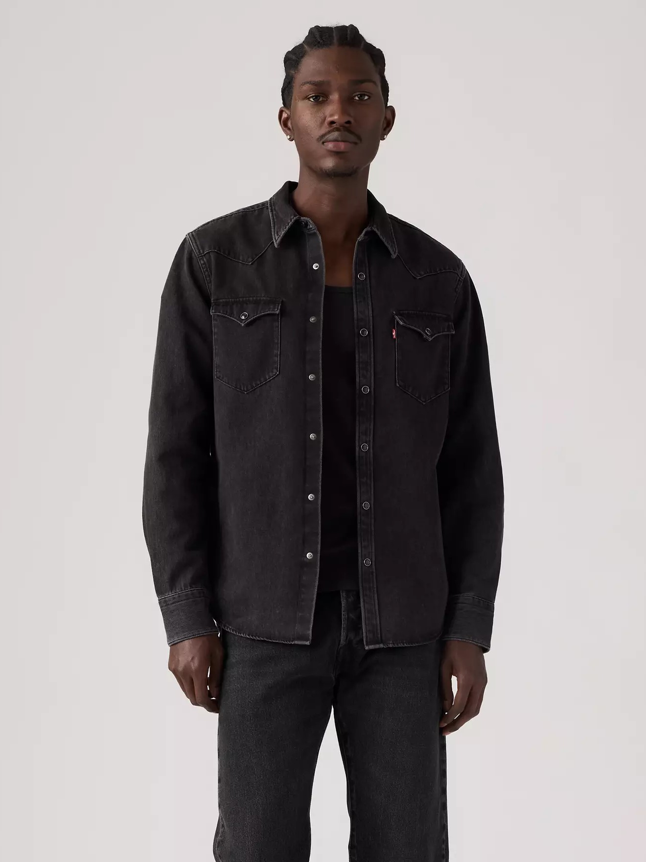 Shirt Barstow Standard Fit Western Black Levi's
