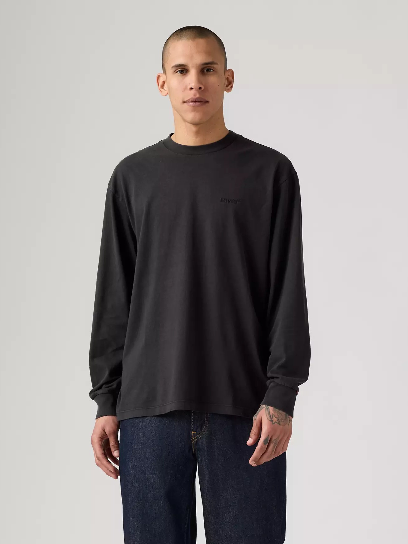 Long Sleeve Authentic Tee Black Levi's