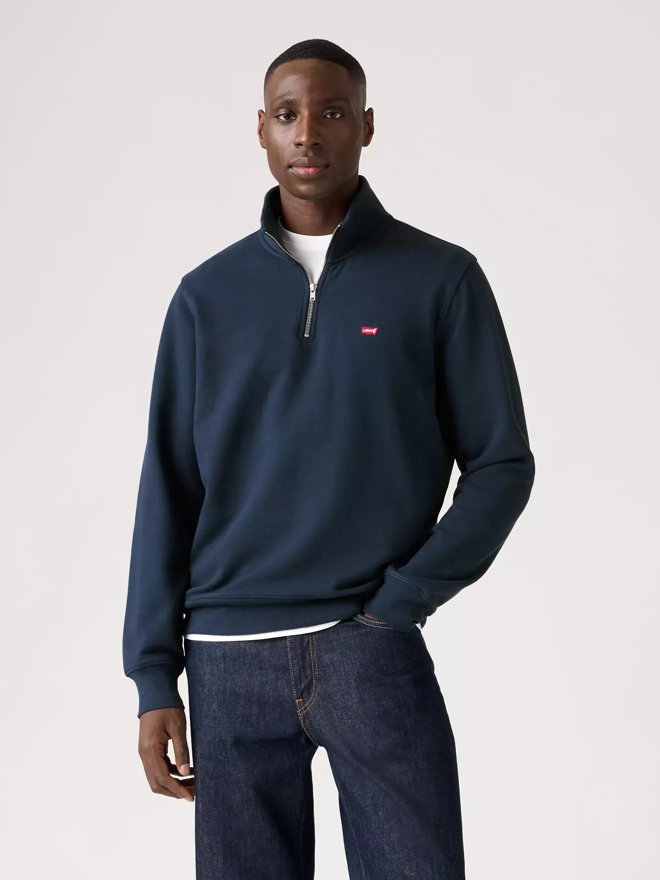 Original Housemark Quarter-zip Blue Levi's