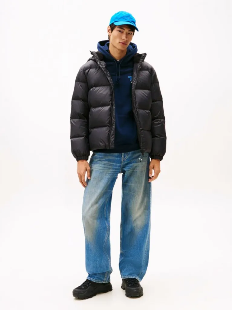 TJM Essential down jacket Black Tommy jeans