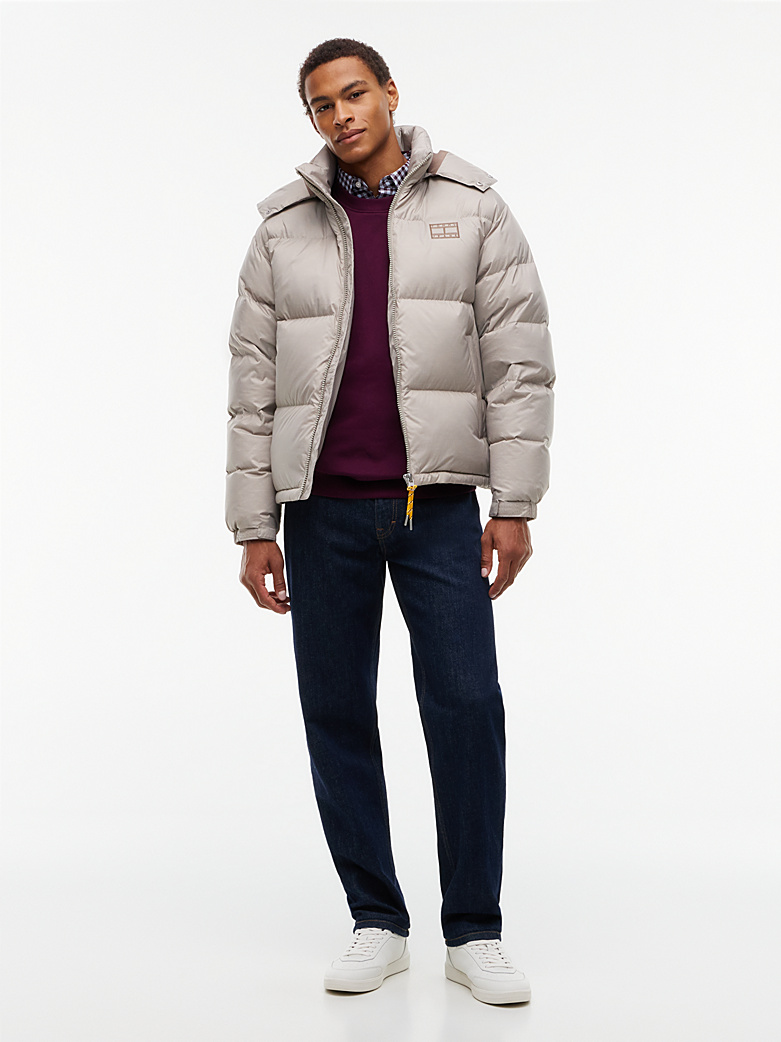 Jacket TJM Alaska down puffer Beige Tommy jeans