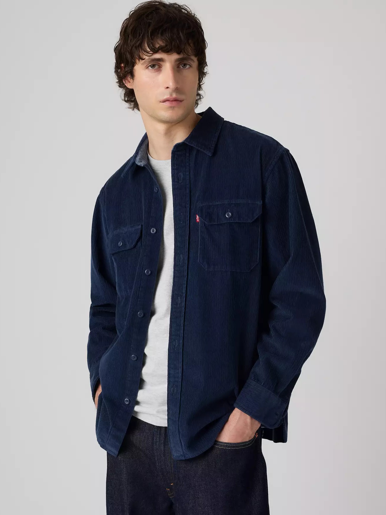 Πουκάμισο κοτλέ classic relaxed corduroy worker Blue Levi's