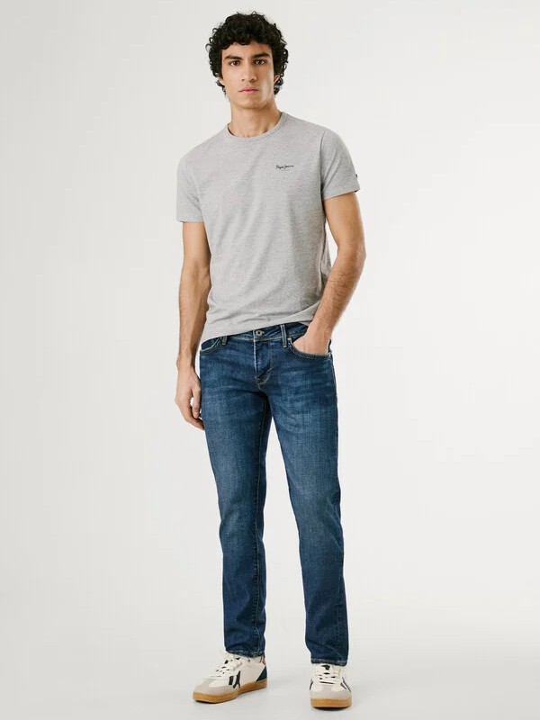 Jean low-rise slim fit Hatch Blue Pepe jeans