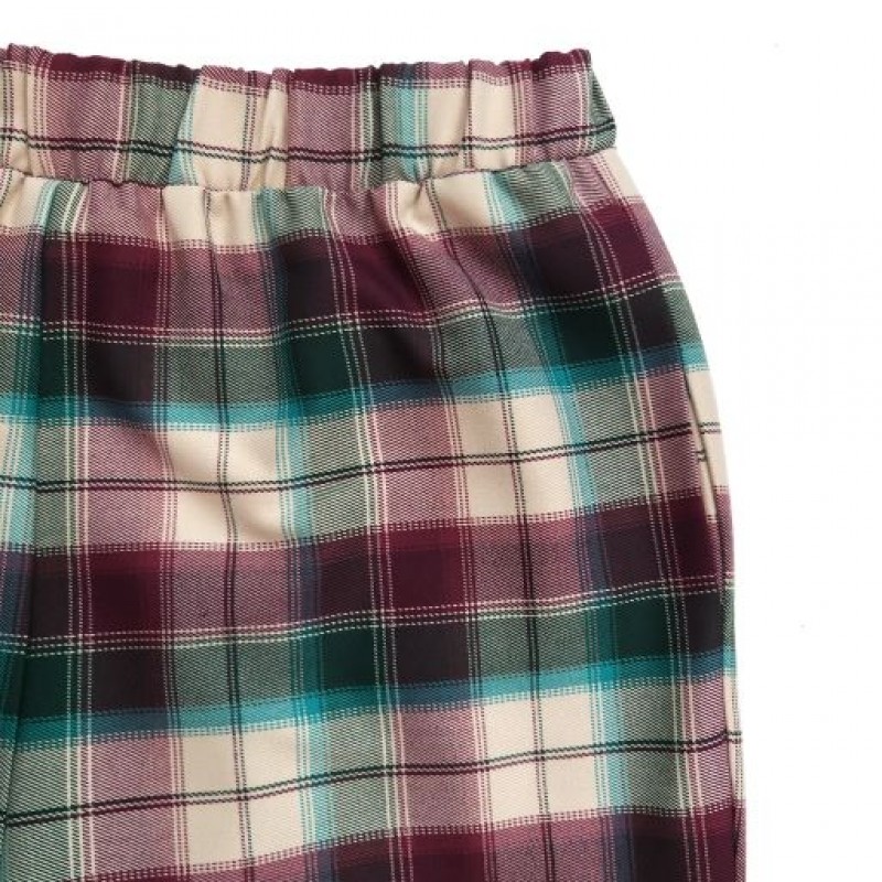 Plaid trouser Moutaki