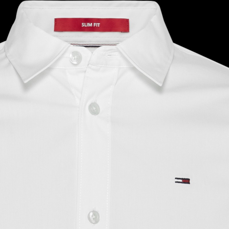 Πουκάμισο Original Stretch Classic White Tommy Jeans