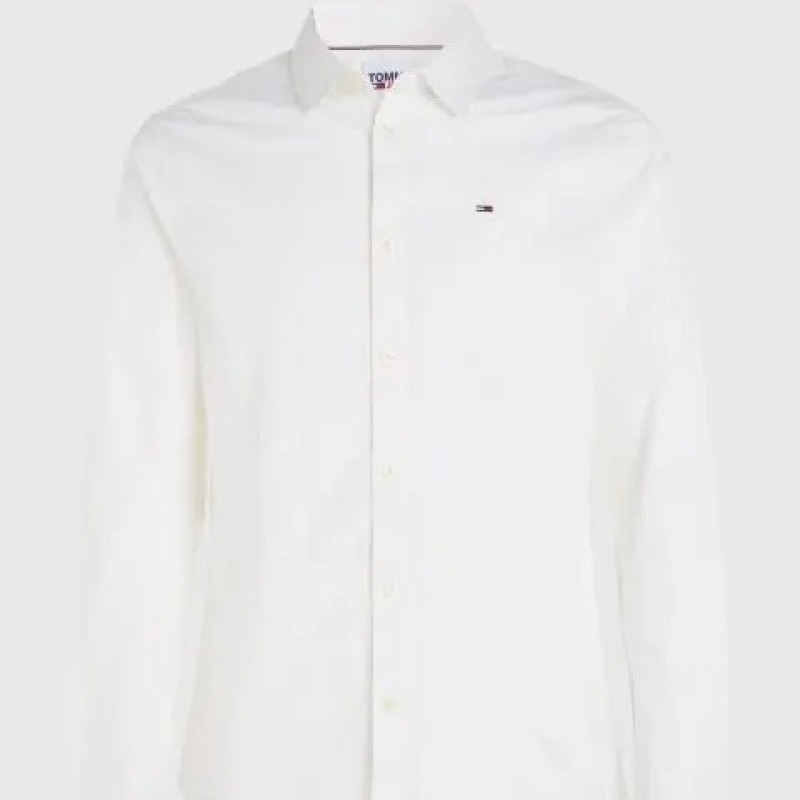 Πουκάμισο Original Stretch Classic White Tommy Jeans