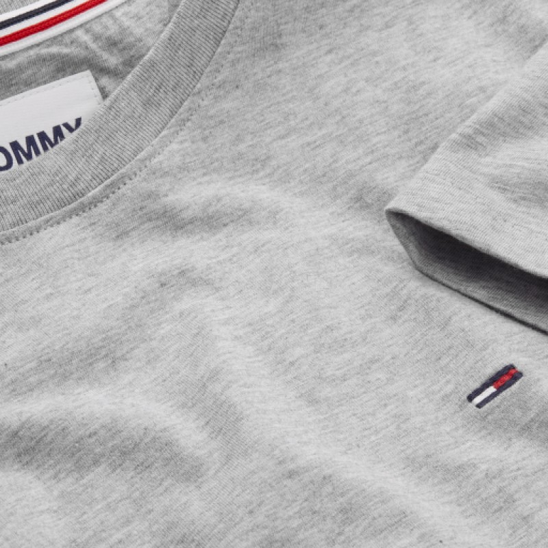 Μπλούζα με κοντό μανίκι Original Jersey LT Grey HTR Tommy Jeans