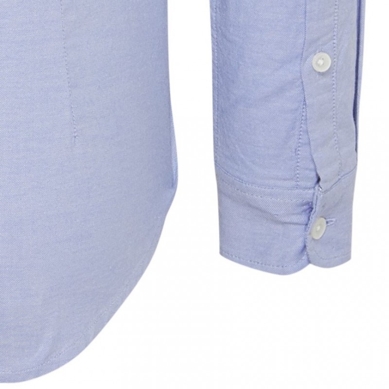 Shirt Slim Stretch Oxford Perfume Blue Tommy Jeans