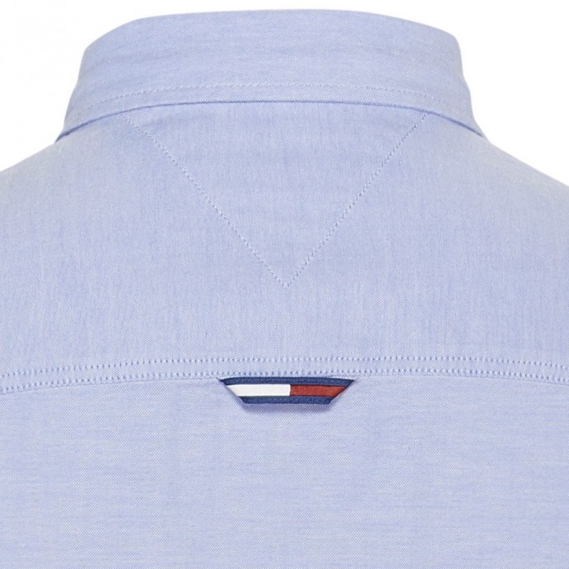 Shirt Slim Stretch Oxford Perfume Blue Tommy Jeans