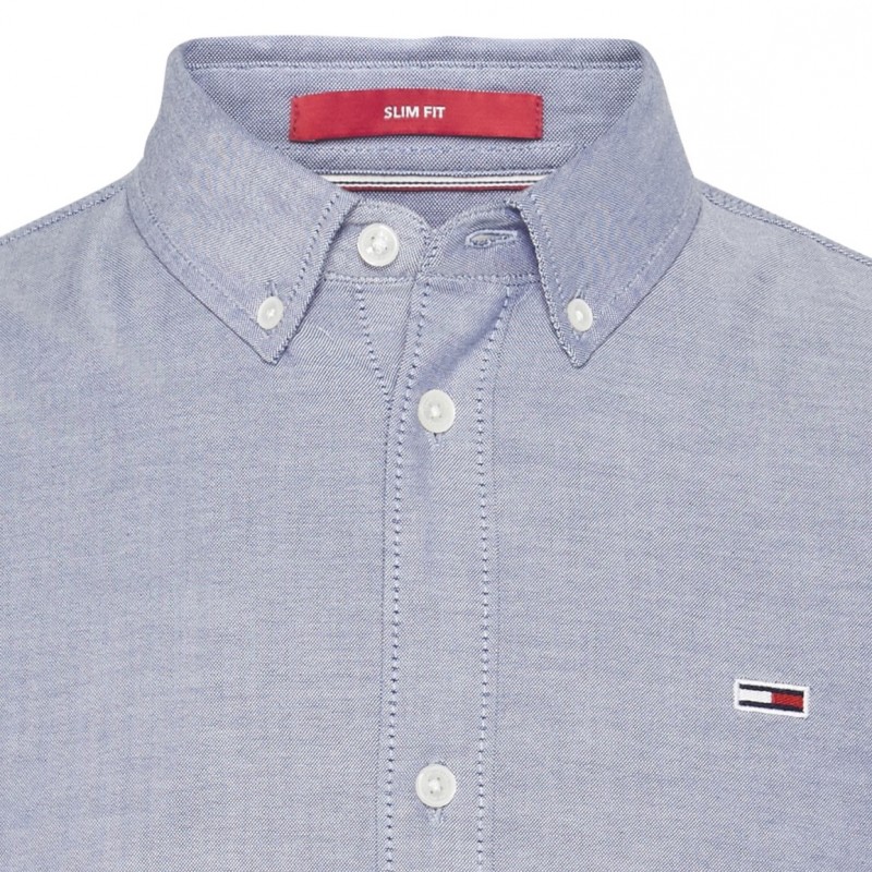 Πουκάμισο Slim Stretch Oxford Twilight Navy Tommy Jeans