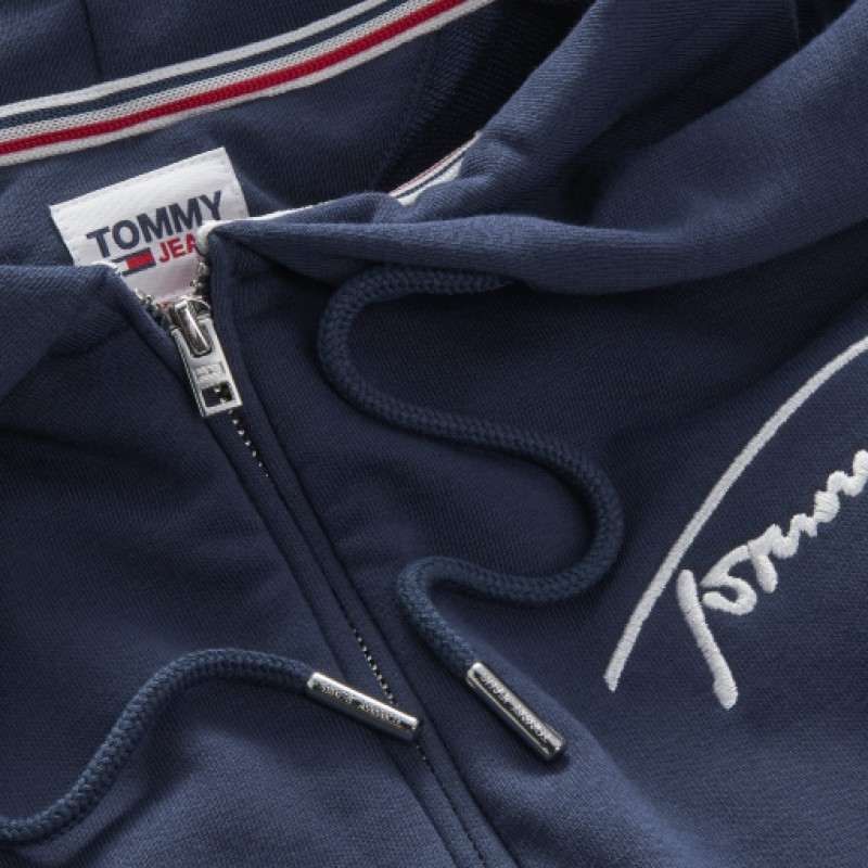 Φόρεμα με κουκούλα Twilight Navy Tommy Jeans