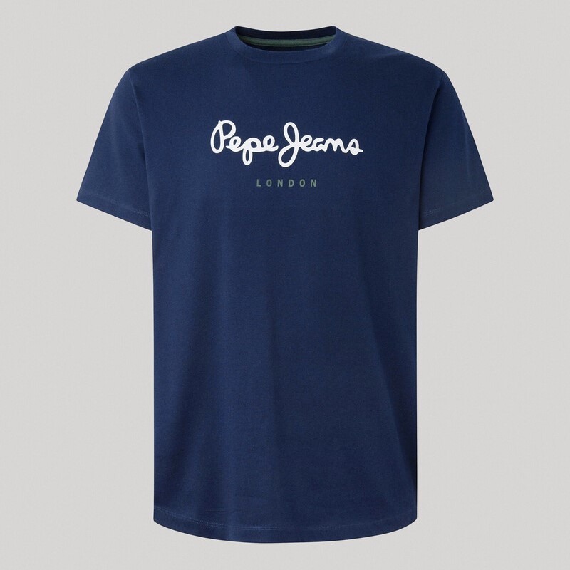 Μπλούζα με κοντό μανίκι Eggo Navy Pepe Jeans