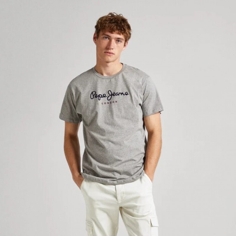T-shirt Eggo Grey Marl Pepe jeans