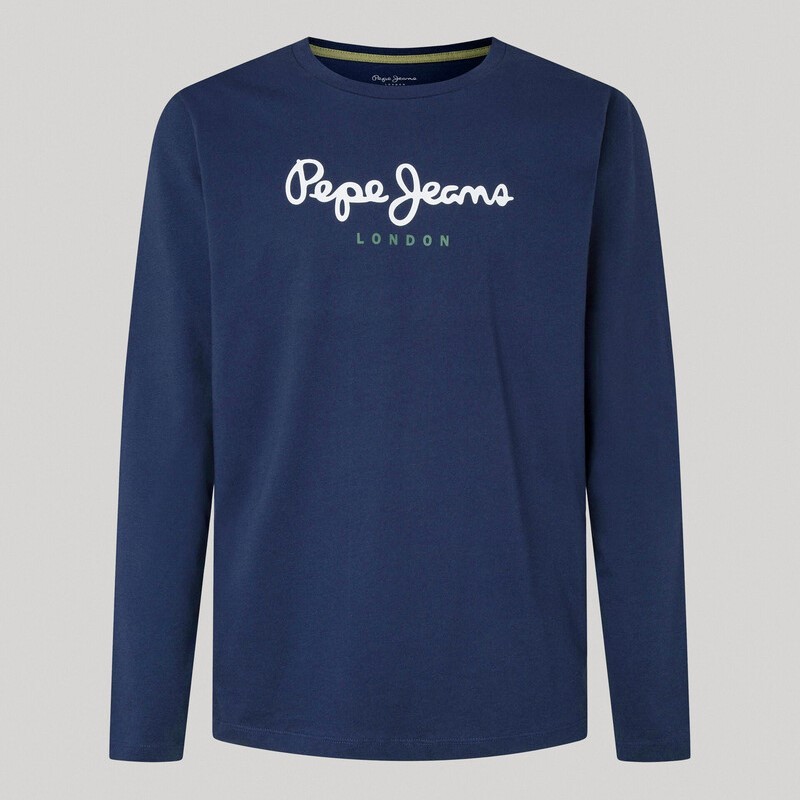 Blouse with long sleeve Eggo Long Navy Pepe Jeans