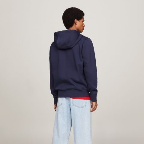 Ζακέτα φούτερ με κουκούλα TJM Reg Fleece Zip Twilight Navy Tommy Jeans