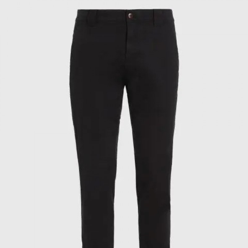 TJM Scanton Slim Chino Black pant Tommy Jeans