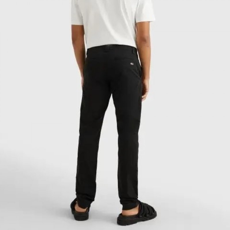 TJM Scanton Slim Chino Black pant Tommy Jeans