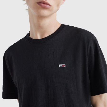 T-shirt TJM Classic Jersey C neck Black Tommy Jeans