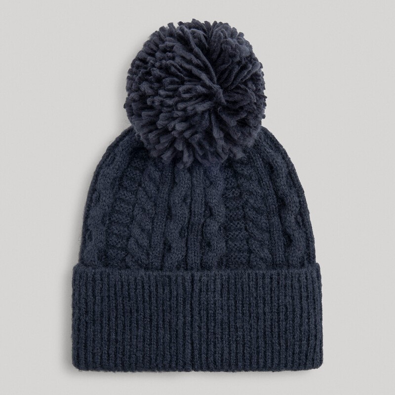 Beanie Braided Cable Knit Tallis Dulwich Pepe Jeans