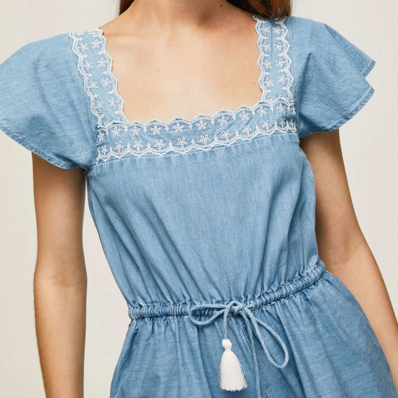 Ολόσωμη φόρμα τζιν Angela Pepe jeans