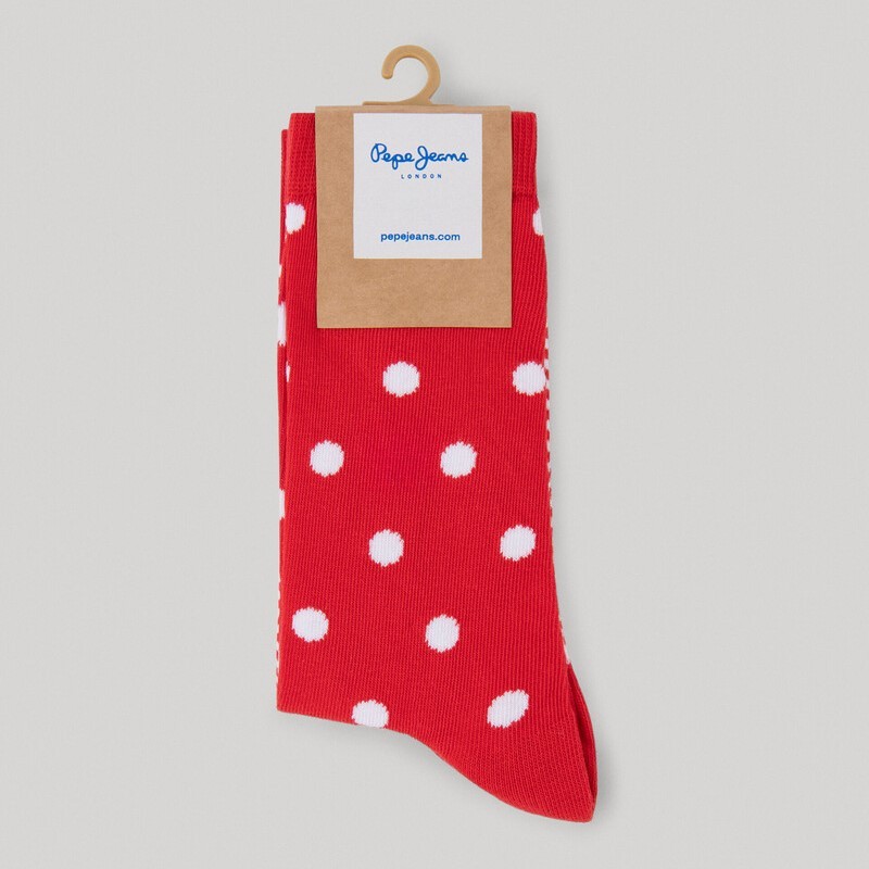 Κάλτσες ψηλές γυναικείες σετ 3pack Red Pepe Jeans