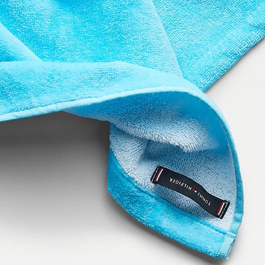 Beach Towel Beach Club Prep Fresh Aqua Tommy Hilfiger