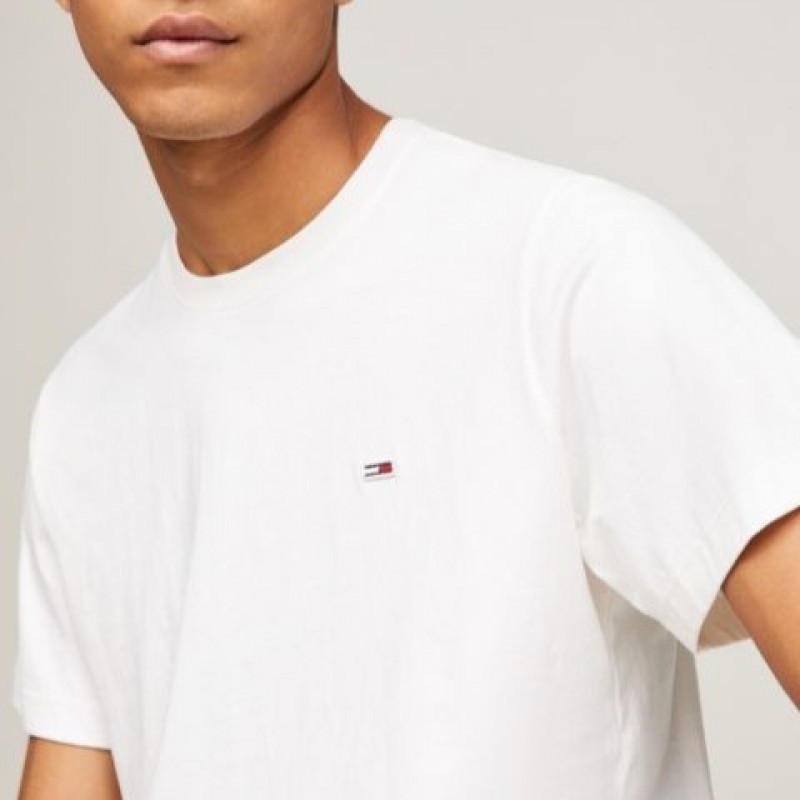T-shirt TJM Classic Jersey C neck White Tommy Jeans