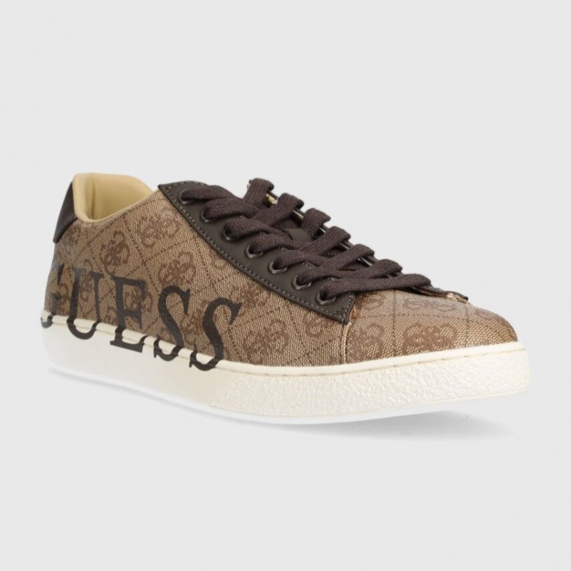 Παπούτσια Nola K με λογότυπο 4G Brown Guess