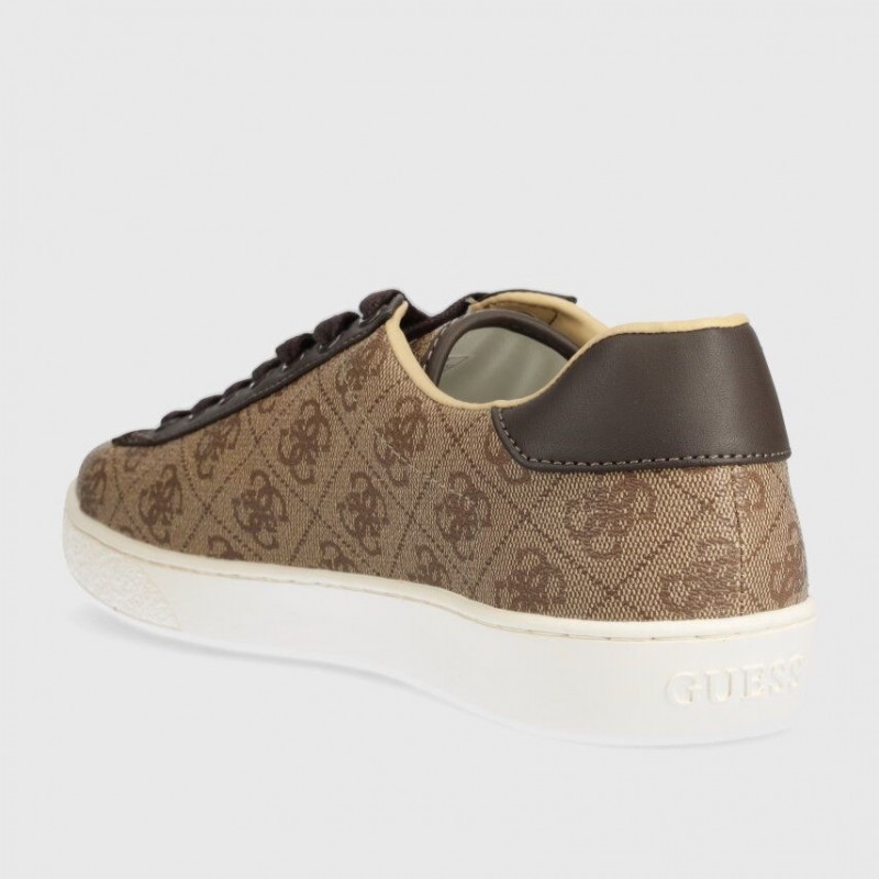 Παπούτσια Nola K με λογότυπο 4G Brown Guess